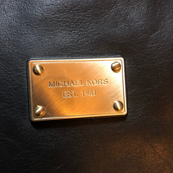 michael kors black studded bag - Picture 6 of 8